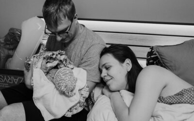 Fotoreportaż z narodzin, poród domowy, Lublin