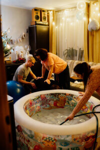 poród domowy, fotografia porodowa, Natu Naturalnie fotograf Lublin Łęczna Świdnik