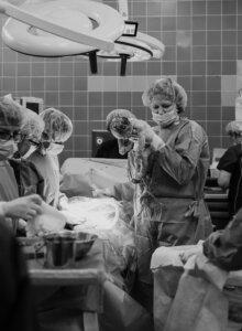 cesarskie cięcie, fotografia porodowa