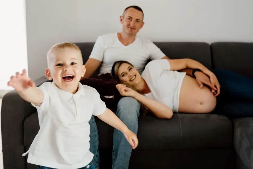 rodzinna sesja ciążowa