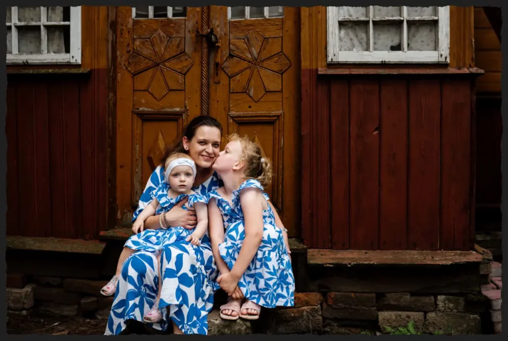 zdjęcie rodzinne w plenerze