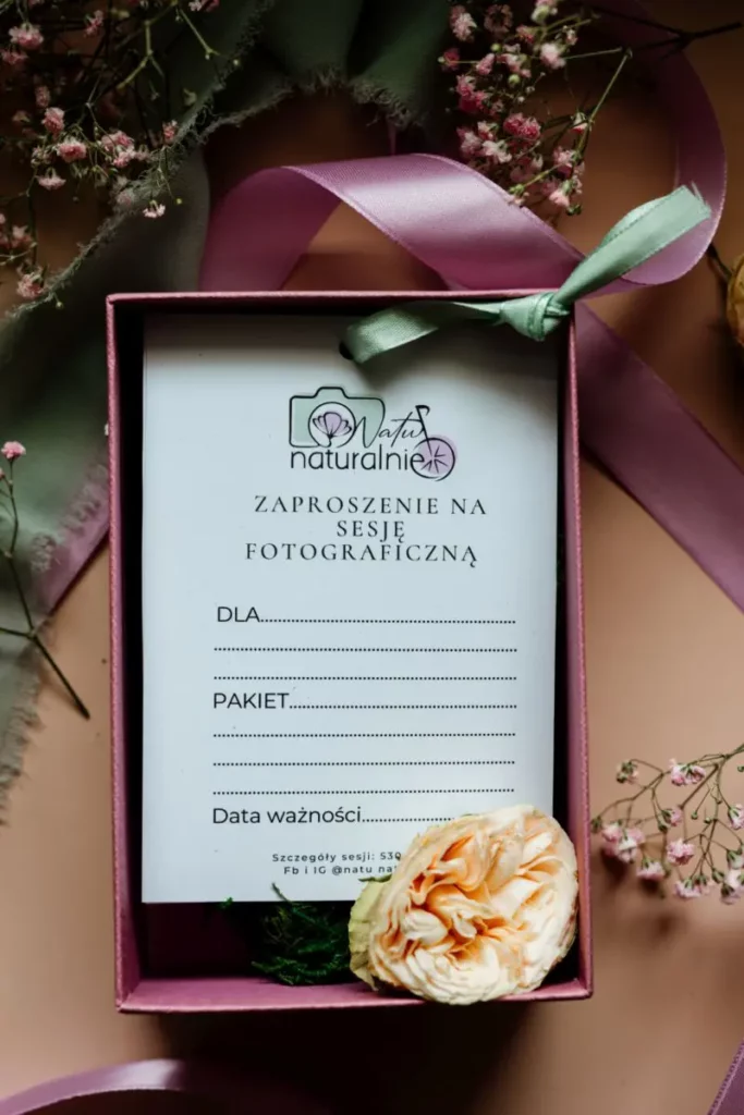 Voucher na sesję fotograficzną w Łęczna – wyjątkowy prezent Natu naturalnie