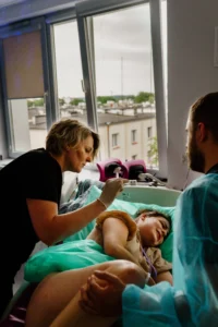 Fotografia porodowa, fotoreportaż z narodzin Lubelskie