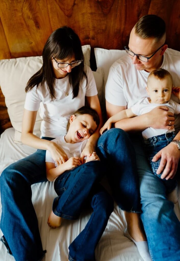 sesja rodzinna w studio fotograficznym Lublin