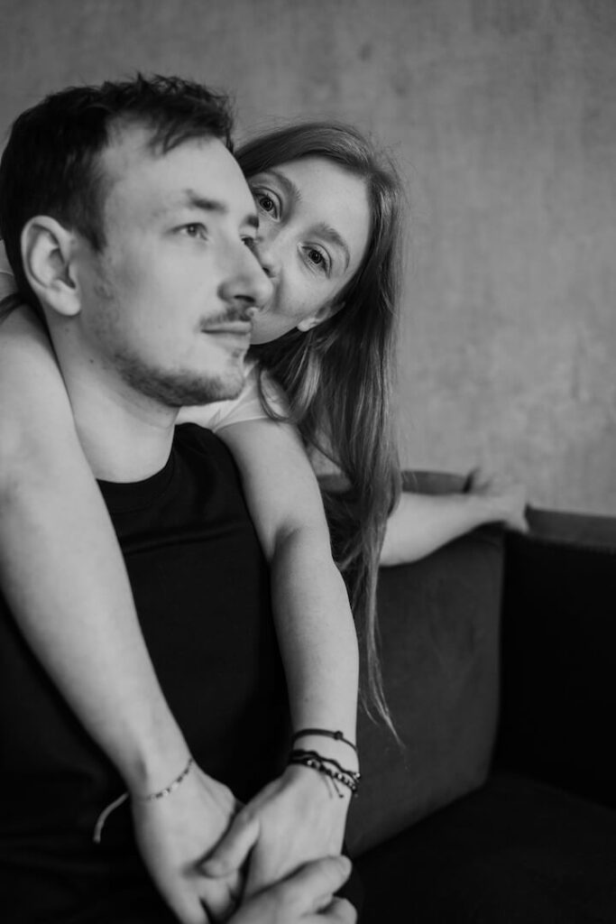 sesja dla par, narzeczeńska, dla zakochanych w studio Lublin