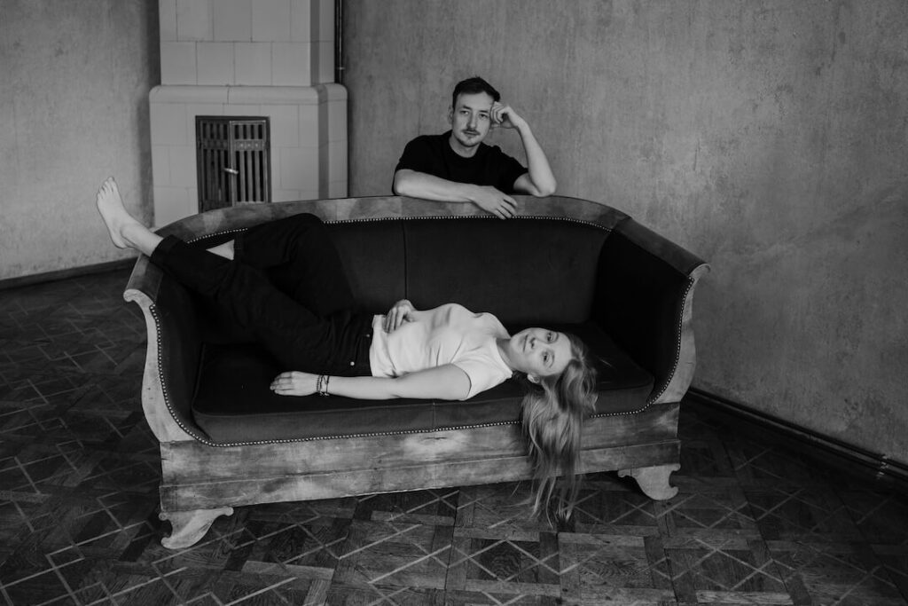 sesja dla par, narzeczeńska, dla zakochanych w studio Lublin