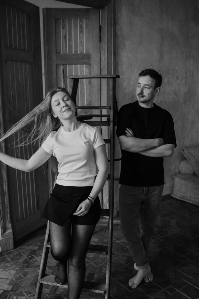 sesja dla par, narzeczeńska, dla zakochanych w studio Lublin