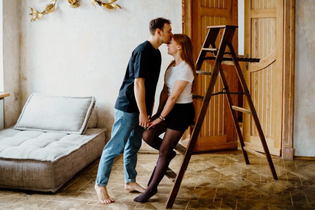 sesja dla par, narzeczeńska, dla zakochanych w studio Lublin