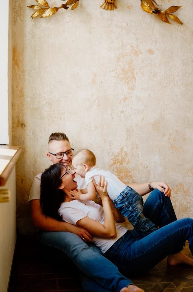 sesja rodzinna w studio fotograficznym Lublin