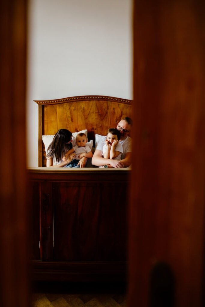 sesja rodzinna w studio fotograficznym Lublin