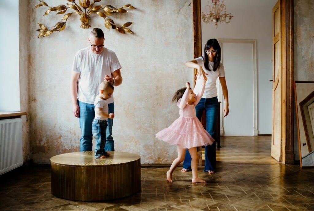 sesja rodzinna w studio fotograficznym Lublin