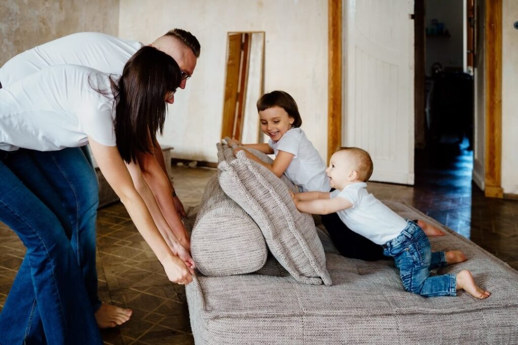 sesja rodzinna w studio fotograficznym Lublin