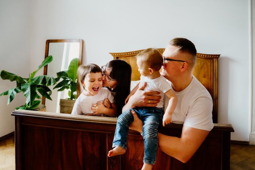 sesja rodzinna w studio fotograficznym Lublin