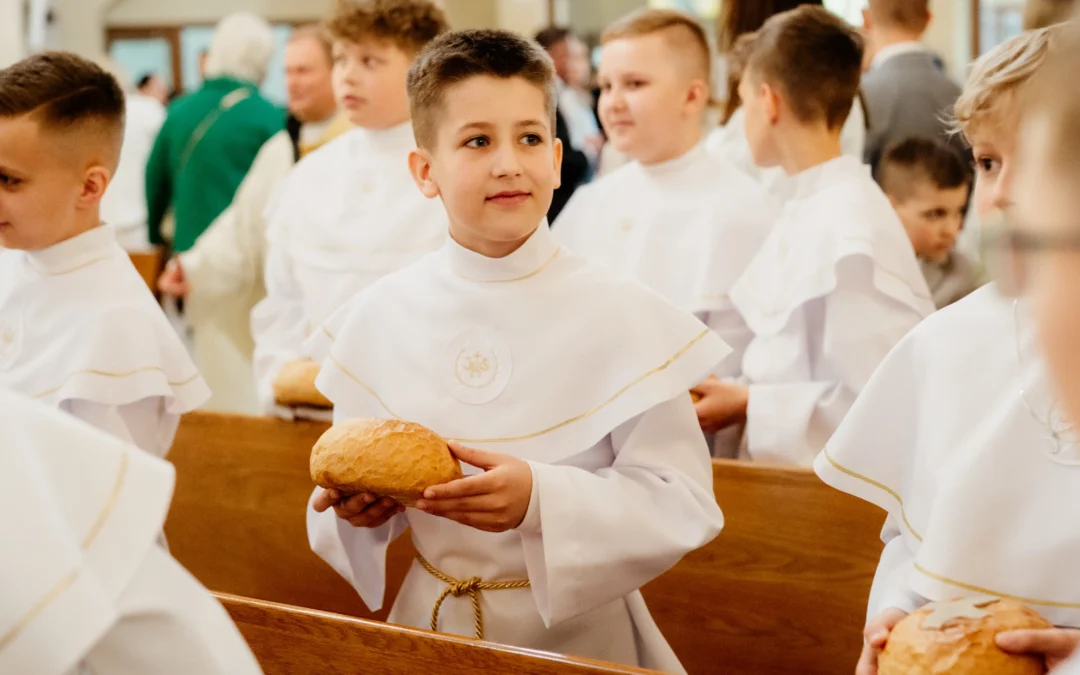 fotograf na pierwszą komunię lublin łęczna lubelskie fotografia rodzinna fotografia dziecięca