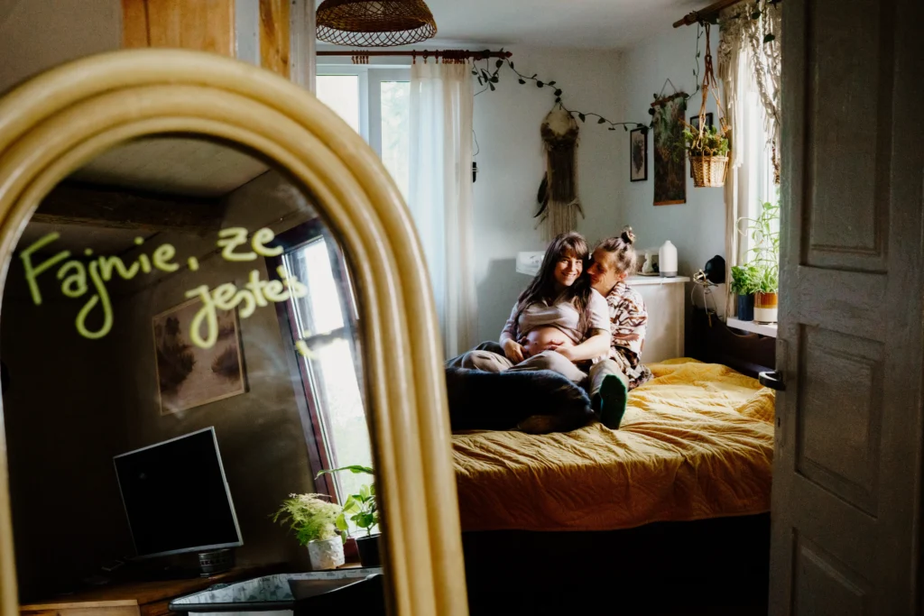 sesja ciążowa, fotografia rodzinna - Lublin, łęczna, lubelskie