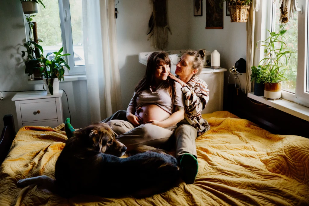 sesja ciążowa, fotografia rodzinna - Lublin, łęczna, lubelskie